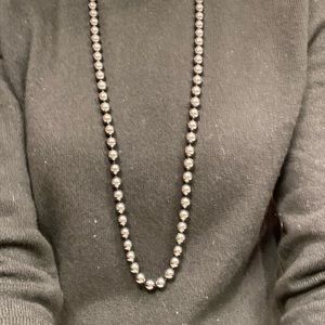 Polished Hematite 34” Strand